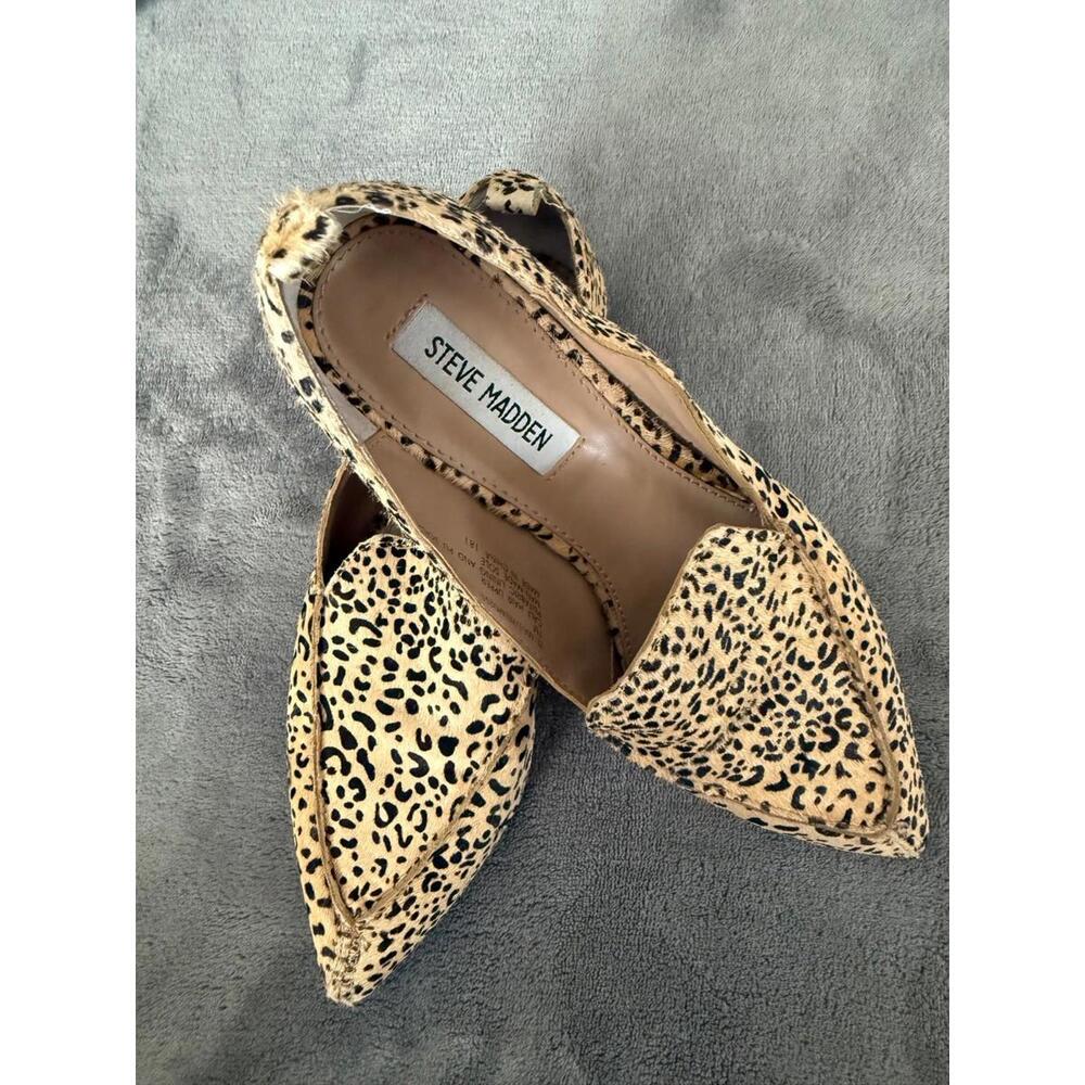 Steve Maden Women Lofafers Leopard Print